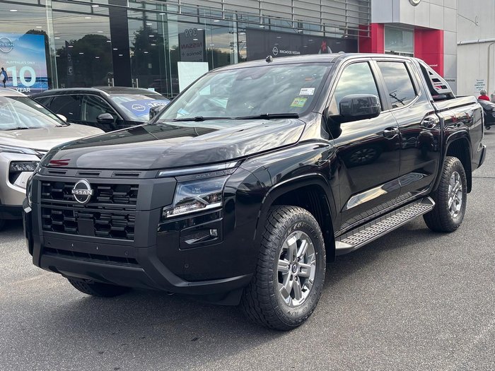 2026 Nissan Navara ST D27 MY26 4X4 Dual Range Midnight Black