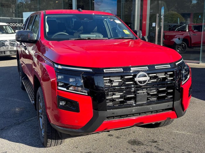 2026 Nissan Navara ST-X D27 MY26 4X4 Dual Range Outback Red