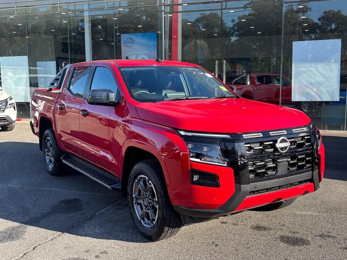 2026 Nissan Navara ST-X D27 MY26 4X4 Dual Range Outback Red