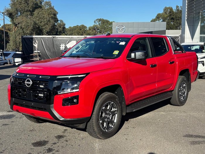 2026 Nissan Navara ST-X D27 MY26 4X4 Dual Range Outback Red
