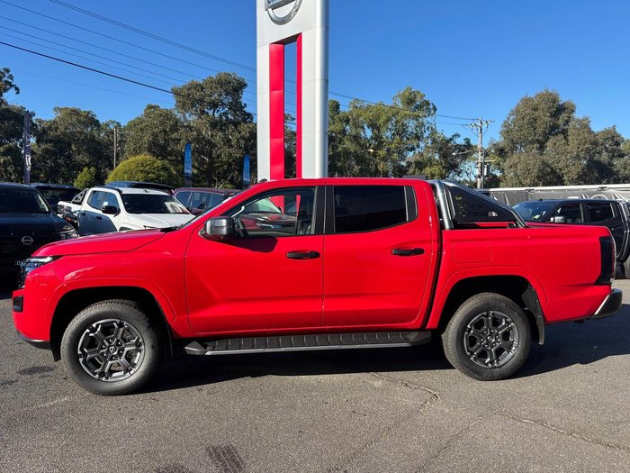 2026 Nissan Navara ST-X D27 MY26 4X4 Dual Range Outback Red