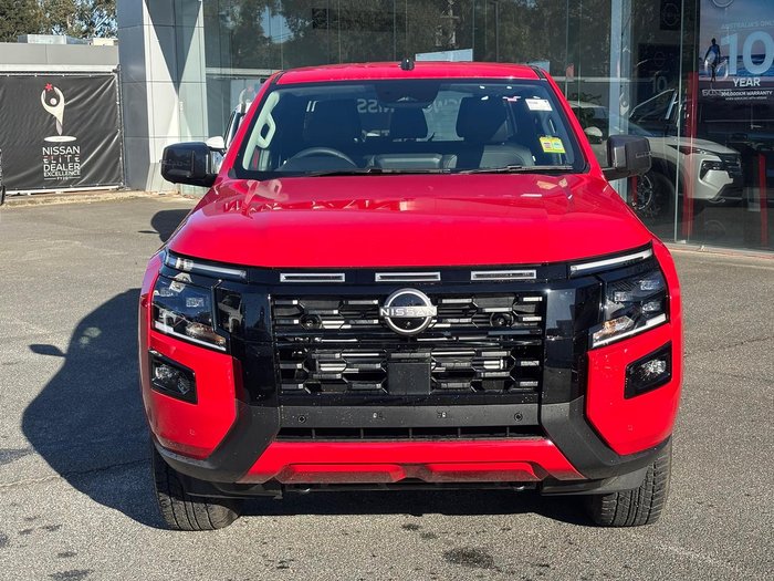 2026 Nissan Navara ST-X D27 MY26 4X4 Dual Range Outback Red