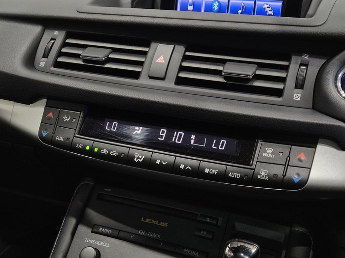 2013 Lexus CT 200h F Sport ZWA10R MY13 Mercury Grey