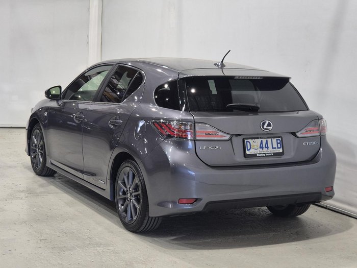 2013 Lexus CT 200h F Sport ZWA10R MY13 Mercury Grey