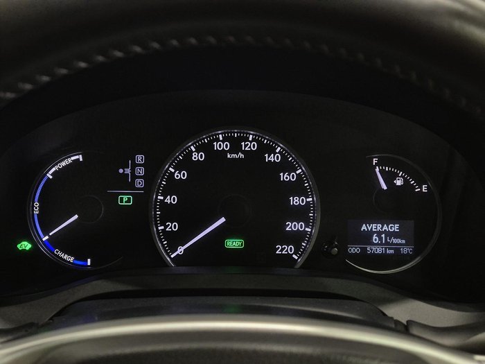 2013 Lexus CT 200h F Sport ZWA10R MY13 Mercury Grey