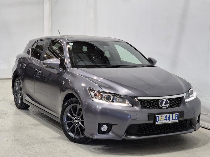 2013 Lexus CT 200h F Sport ZWA10R MY13 Mercury Grey