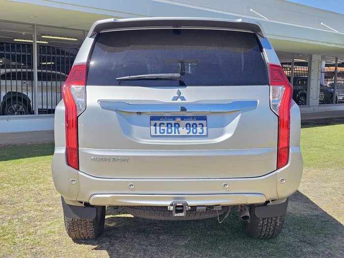 2016 Mitsubishi Pajero Sport GLS QE MY16 4X4 Dual Range Sterling Silver