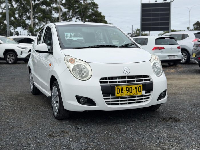 2013 SUZUKI ALTO GL GF MY12 WHITE