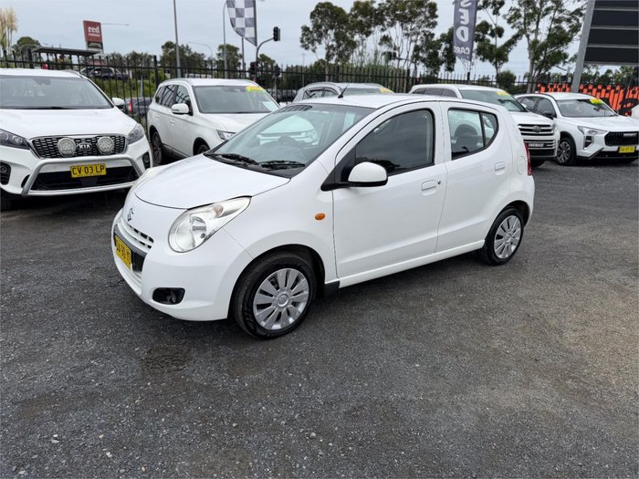 2013 SUZUKI ALTO GL GF MY12 WHITE