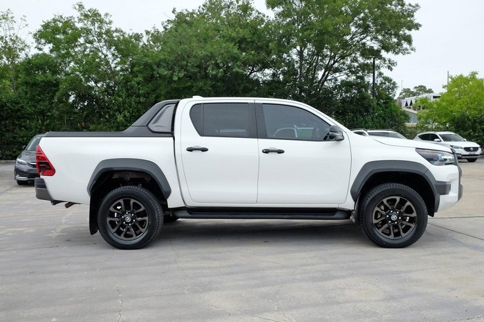2023 Toyota Hilux Rogue GUN126R 4X4 Dual Range WHITE