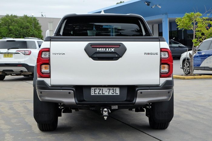 2023 Toyota Hilux Rogue GUN126R 4X4 Dual Range WHITE
