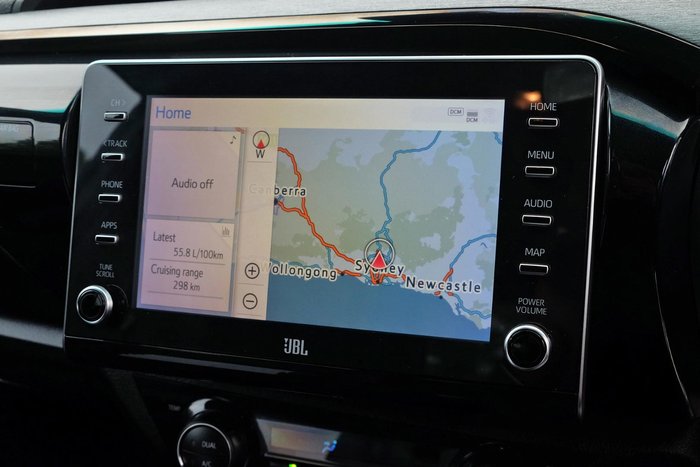 2023 Toyota Hilux Rogue GUN126R 4X4 Dual Range WHITE