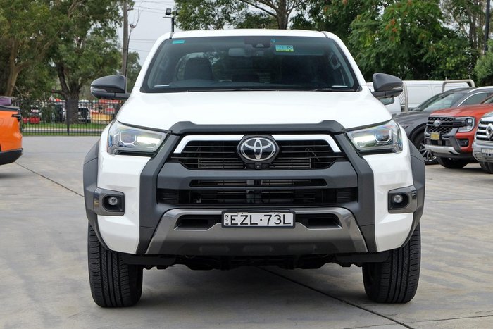 2023 Toyota Hilux Rogue GUN126R 4X4 Dual Range WHITE