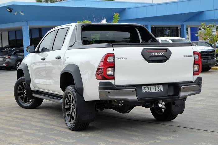 2023 Toyota Hilux Rogue GUN126R 4X4 Dual Range WHITE