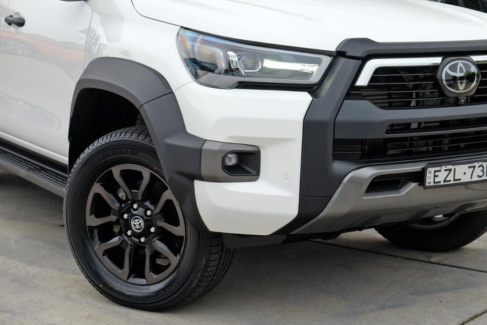 2023 Toyota Hilux Rogue GUN126R 4X4 Dual Range WHITE
