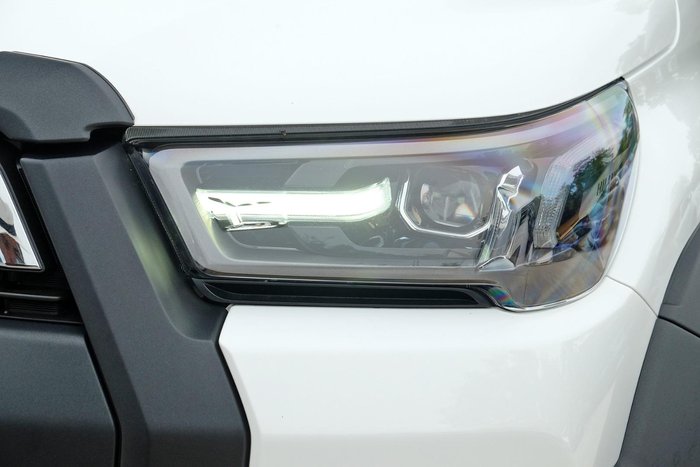 2023 Toyota Hilux Rogue GUN126R 4X4 Dual Range WHITE