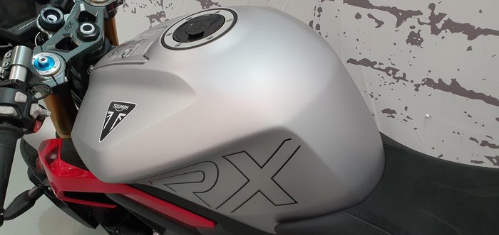 2025 Triumph Street Triple 765 RX Street Triple Silver