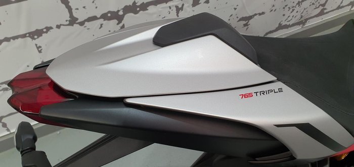 2025 Triumph Street Triple 765 RX Street Triple Silver