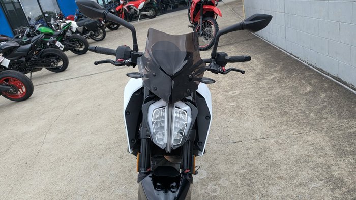 2021 Ktm 390 DUKE White