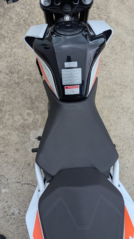 2021 Ktm 390 DUKE White
