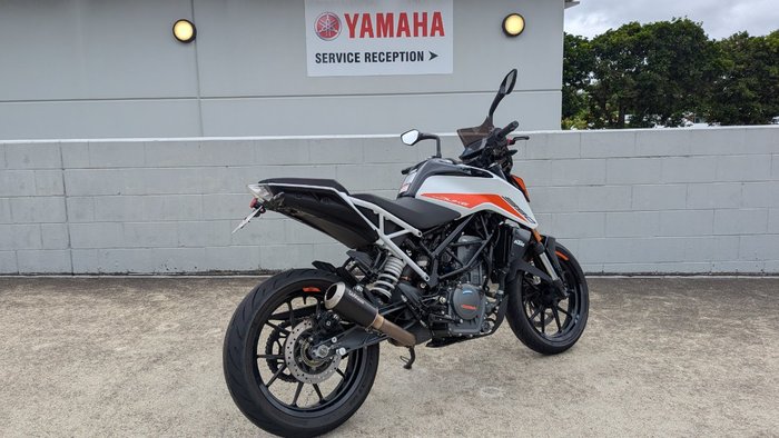 2021 Ktm 390 DUKE White