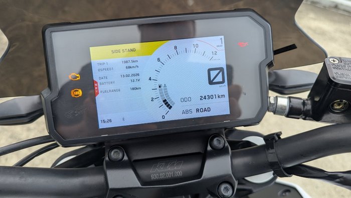 2021 Ktm 390 DUKE White