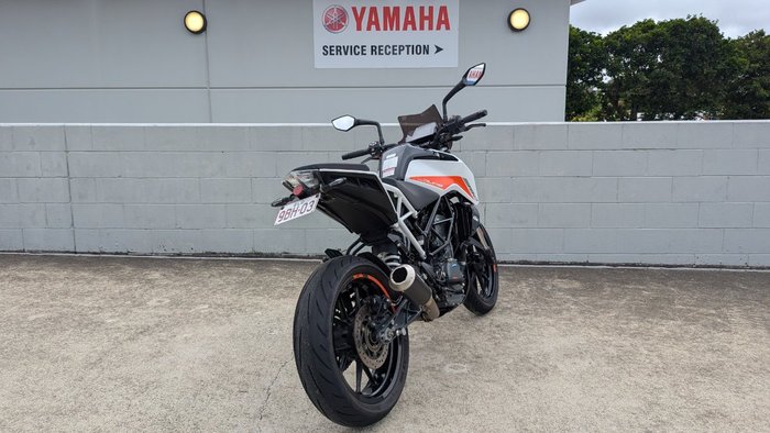 2021 Ktm 390 DUKE White