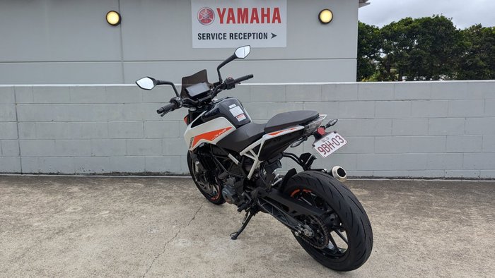 2021 Ktm 390 DUKE White