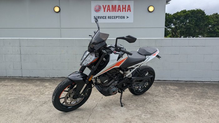 2021 Ktm 390 DUKE White