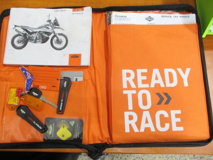 2019 Ktm KTM 790 ADVENTURE R ORANGE