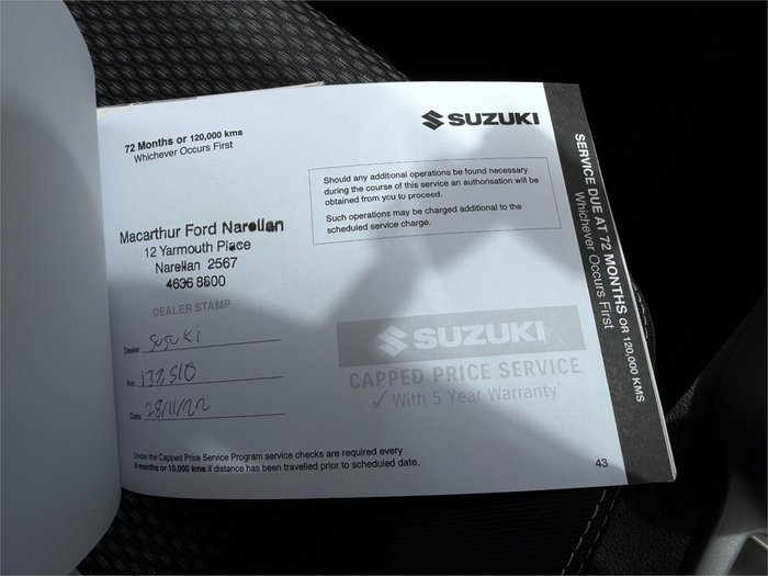 2017 SUZUKI VITARA RT-S