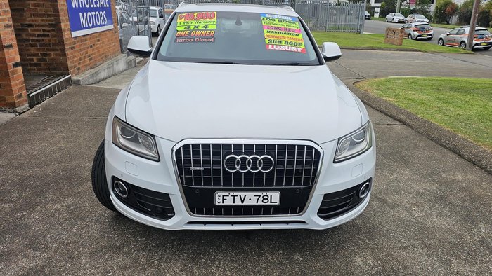 2016 Audi Q5 TDI 8R MY16 Four Wheel Drive White
