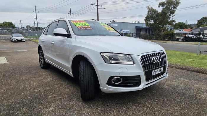 2016 Audi Q5 TDI 8R MY16 Four Wheel Drive White