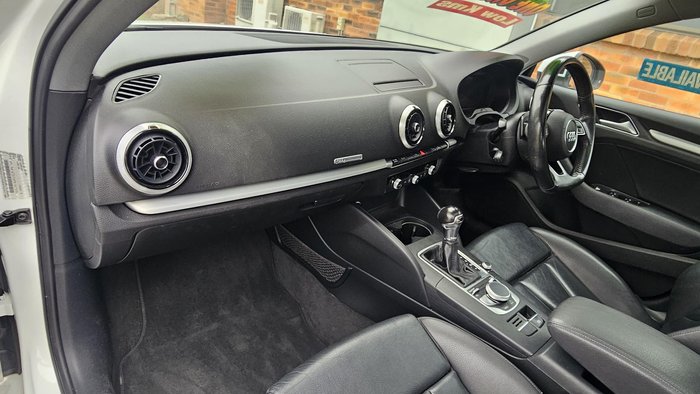 2017 Audi A3 Sport 8V MY17 Glacier White