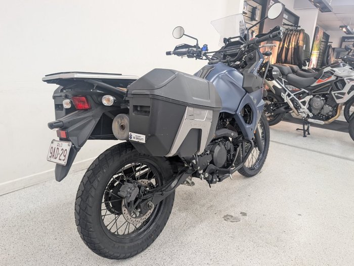 2024 Kawasaki KLR650 (KL650) ADVENTURE Blue