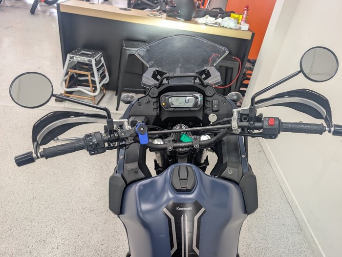 2024 Kawasaki KLR650 (KL650) ADVENTURE Blue