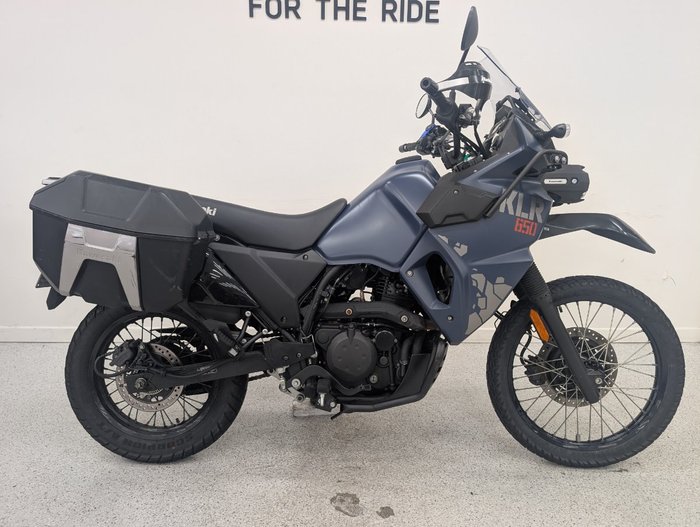 2024 Kawasaki KLR650 (KL650) ADVENTURE Blue