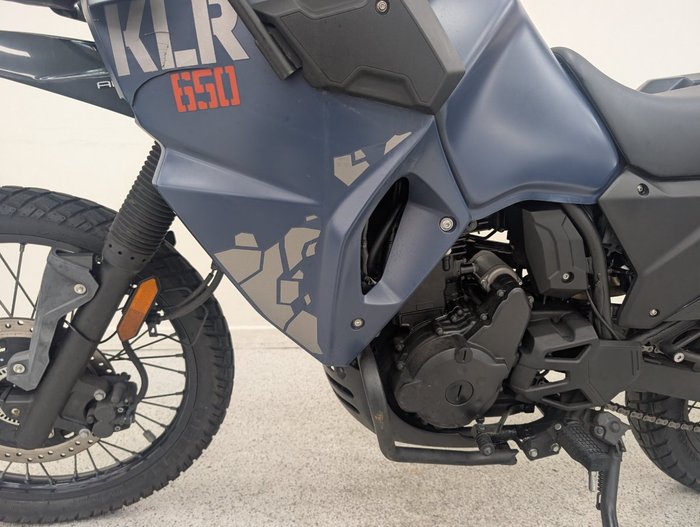 2024 Kawasaki KLR650 (KL650) ADVENTURE Blue