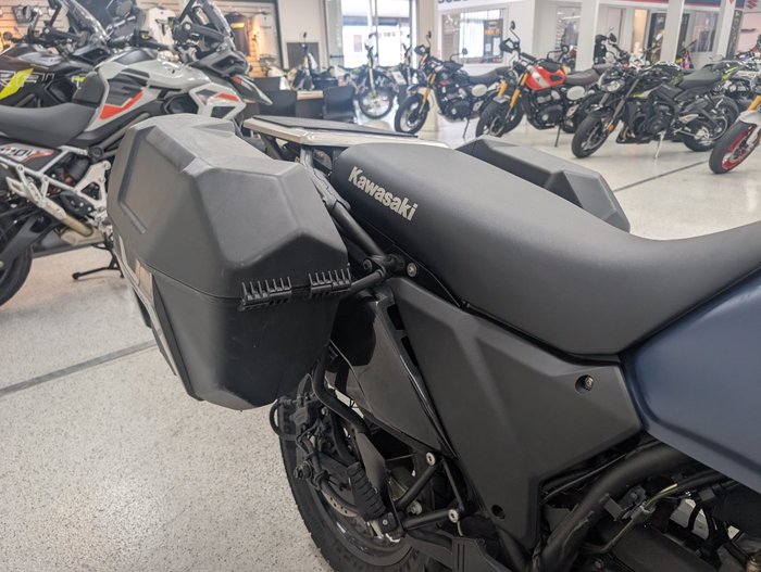 2024 Kawasaki KLR650 (KL650) ADVENTURE Blue