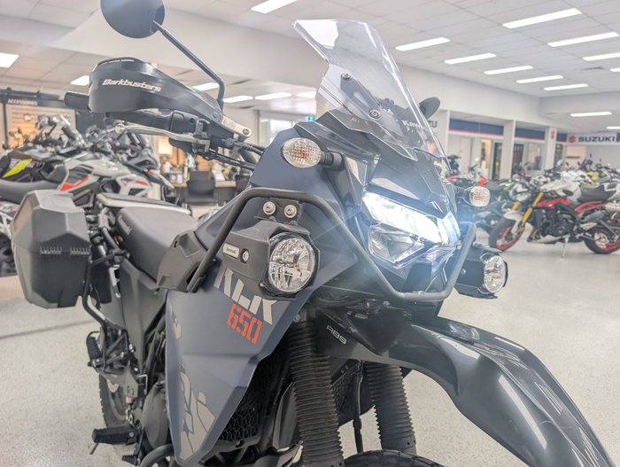 2024 Kawasaki KLR650 (KL650) ADVENTURE Blue