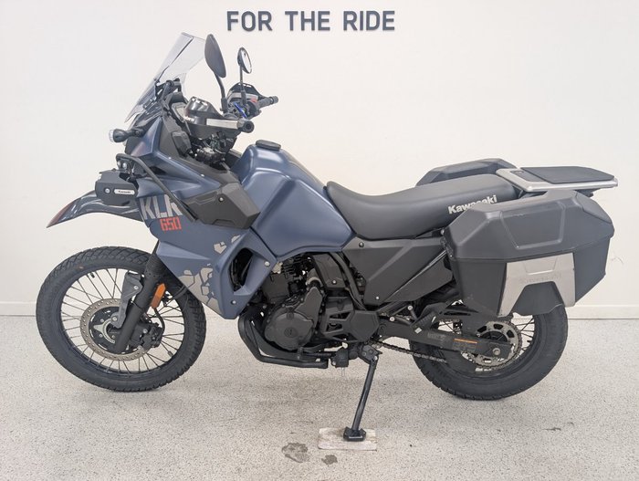 2024 Kawasaki KLR650 (KL650) ADVENTURE Blue
