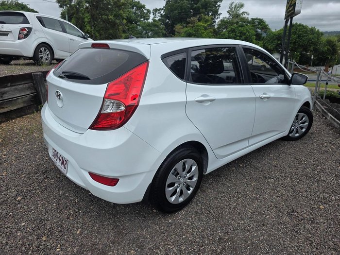 2015 Hyundai Accent Active RB3 MY16 WHITE