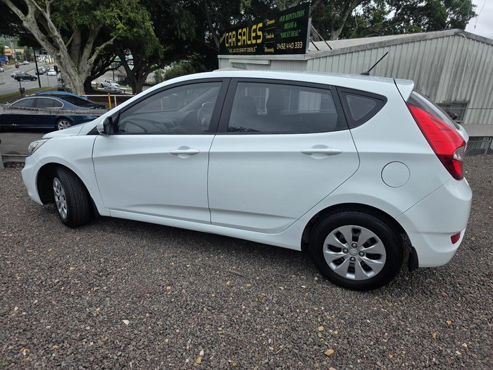 2015 Hyundai Accent Active RB3 MY16 WHITE