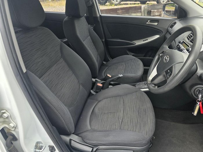 2015 Hyundai Accent Active RB3 MY16 WHITE