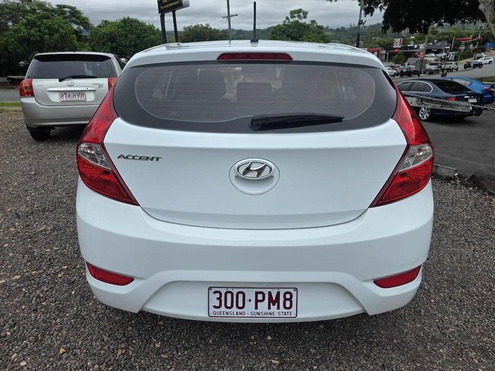 2015 Hyundai Accent Active RB3 MY16 WHITE