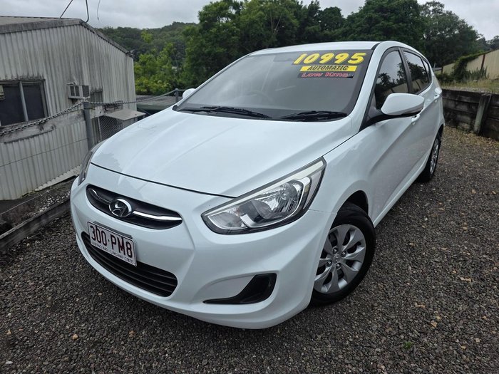2015 Hyundai Accent Active RB3 MY16 WHITE
