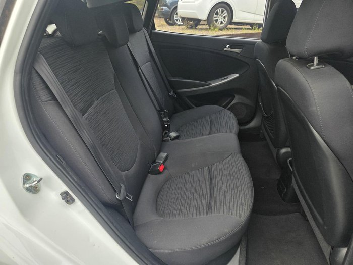 2015 Hyundai Accent Active RB3 MY16 WHITE