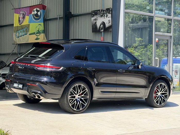2022 Porsche Macan S 95B MY22 AWD Jet Black