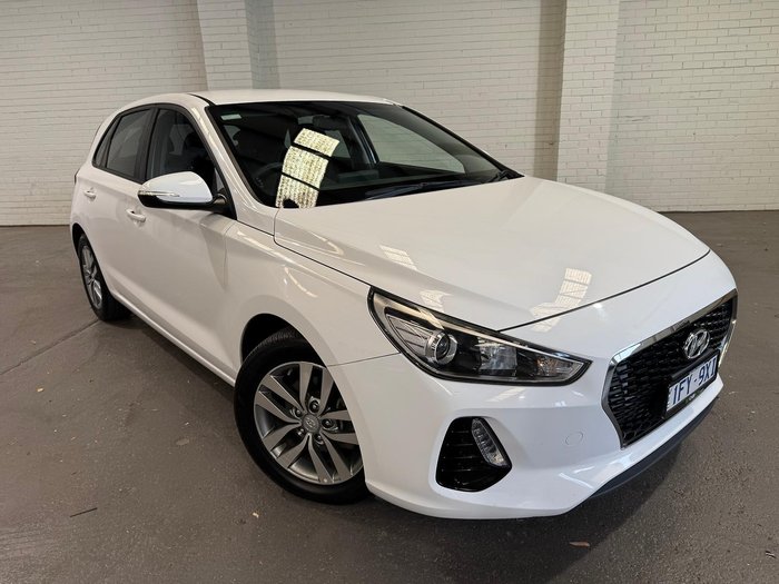 2017 Hyundai i30 Active PD MY18 Polar White
