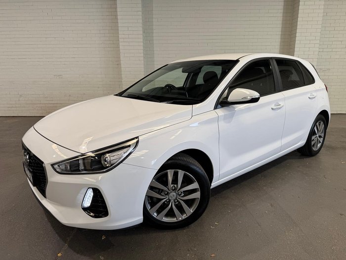 2017 Hyundai i30 Active PD MY18 Polar White